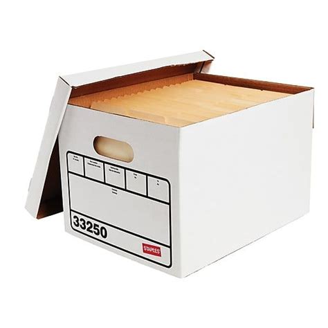 staples file boxes